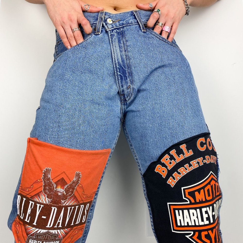 THE BORLAUG "HARLEY" JEANS - Picture 1 of 4